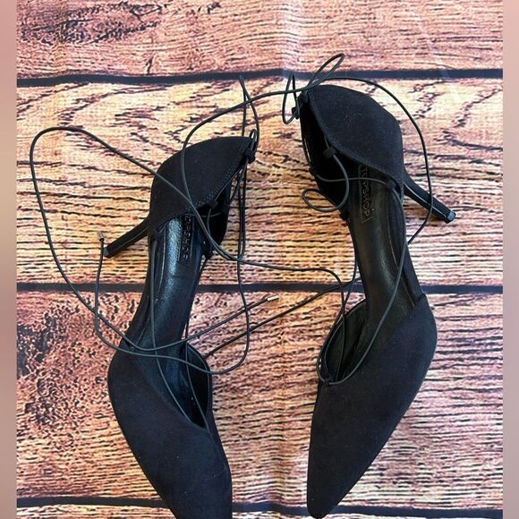 Topshop Pointy Toe, Ankle Strap Heels Size‎ 40 - Picture 5 of 9